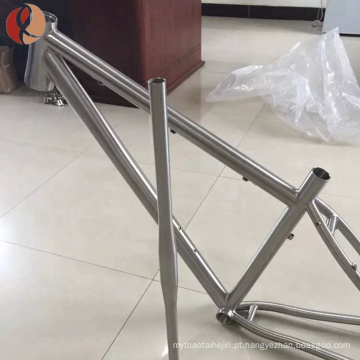 peso leve quadro de dobramento da bicicleta da bicicleta do tamanho completo de Gr9 3AL2.5V para venda